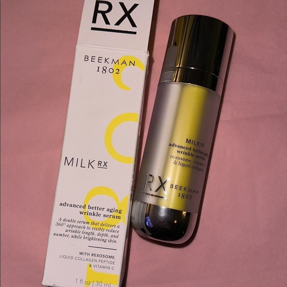 Beekman 1802 MilkRX Advanced Better Aging Wrinkle Serum NEW 30ml